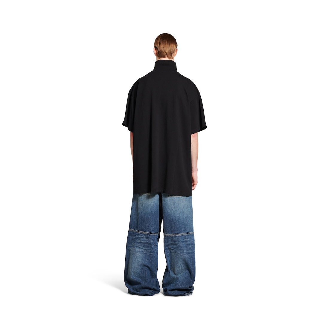 Balenciaga Polo Bb Garderobe para Hombre en Negro Oferta exclusiva