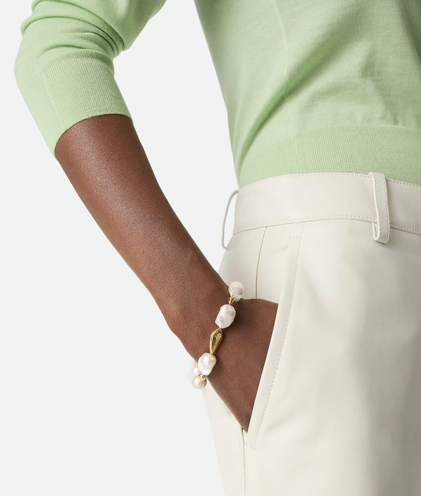 Bottega Veneta Pulsera Rana Pearls 2025