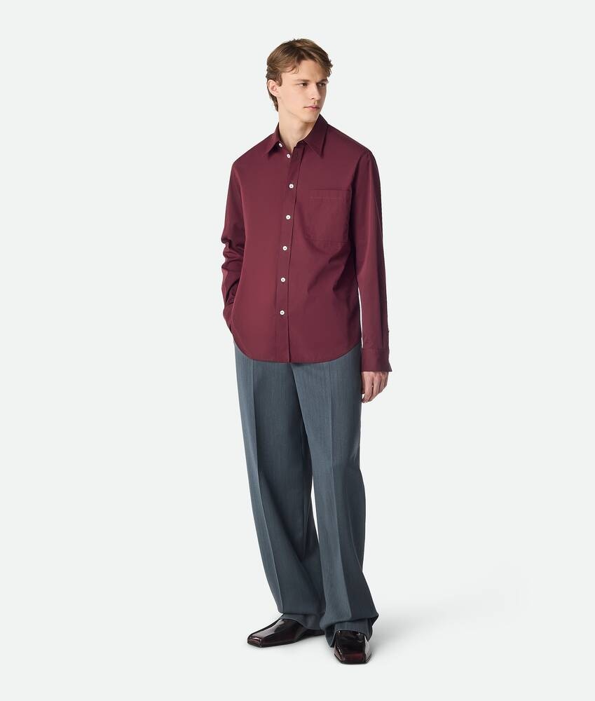 Bottega Veneta Camisa de algodón y seda