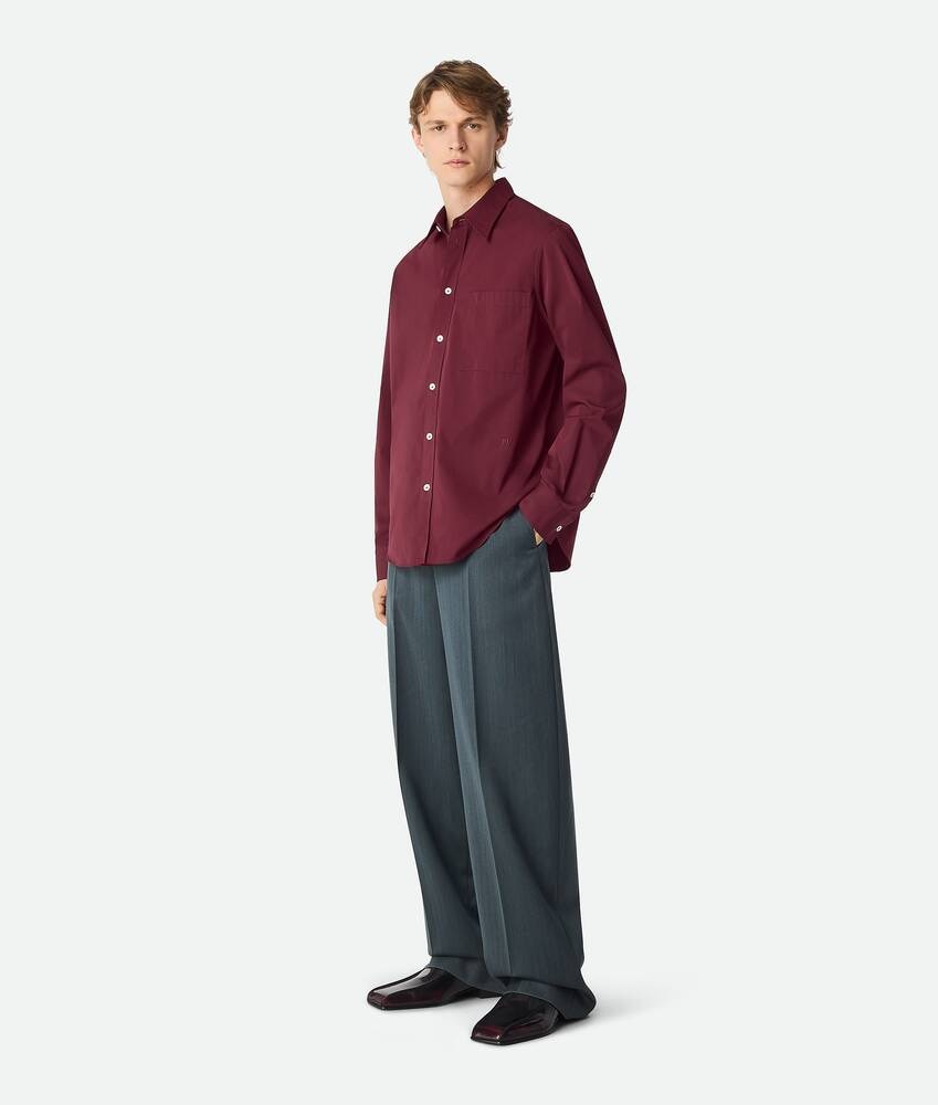 Bottega Veneta Camisa de algodón y seda Oferta exclusiva