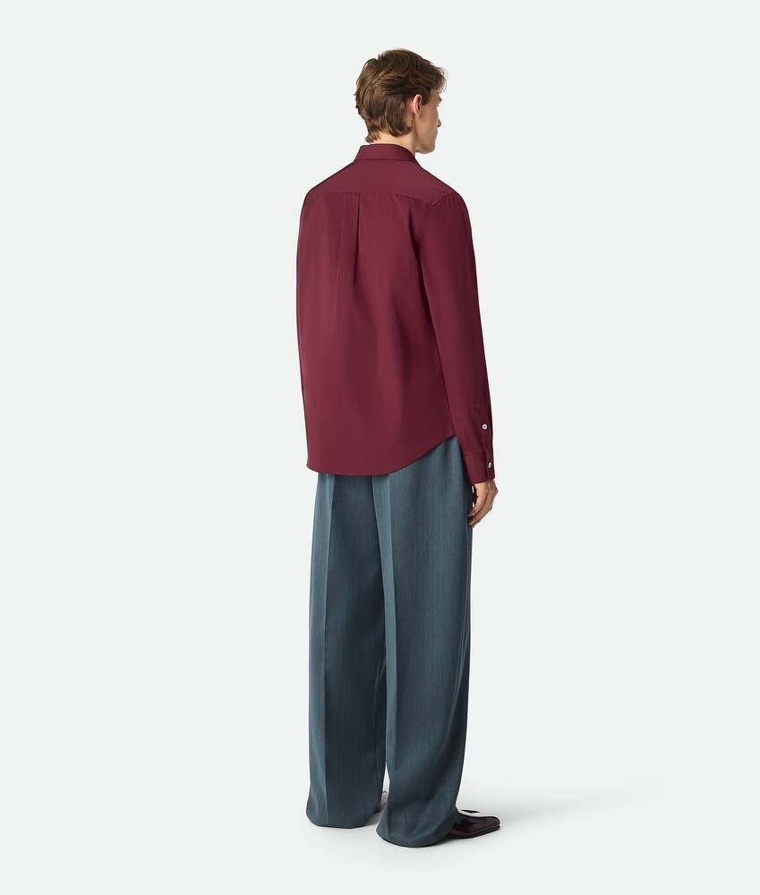 Bottega Veneta Camisa de algodón y seda Oferta exclusiva
