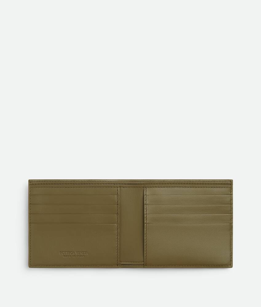 Bottega Veneta Cartera Bi-Fold de piel de avestruz Ofertas especiales
