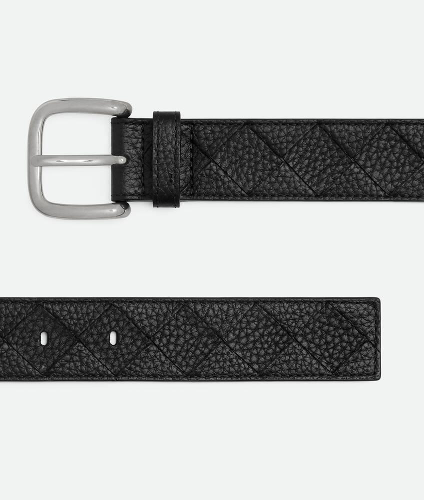 Bottega Veneta Cinturón Intrecciato Taurillon Liquidación