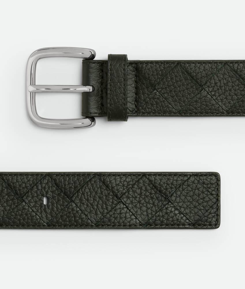 Bottega Veneta Cinturón Intrecciato Taurillon Envío internacional gratuito
