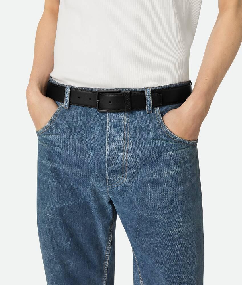 Bottega Veneta Cinturón Intreccio Loop En oferta