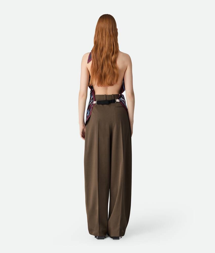 Bottega Veneta Blusa estampada de sarga de seda Envío gratis