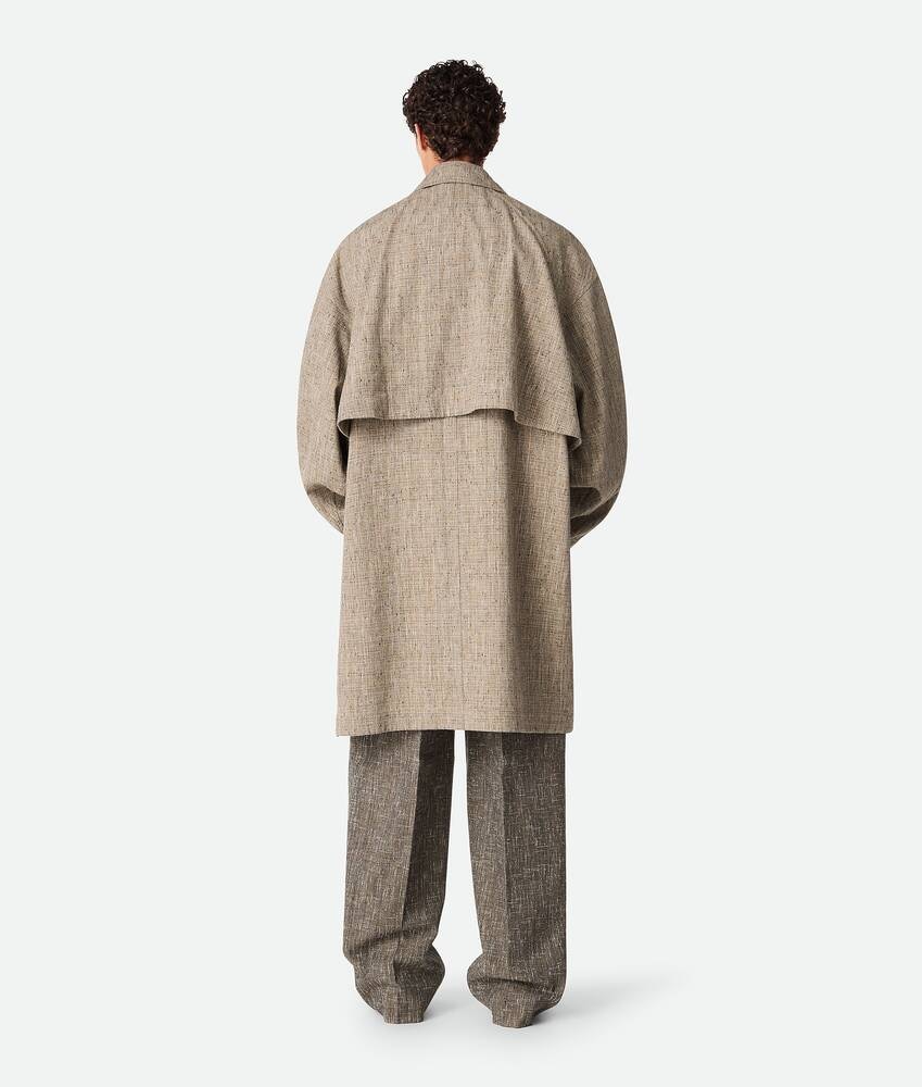 Bottega Veneta Abrigo de viscosa con motas de color En oferta