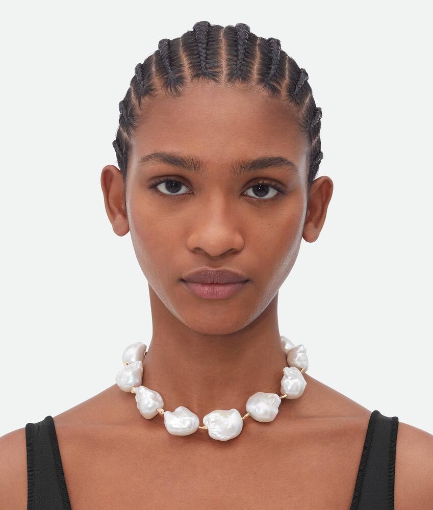 Bottega Veneta Collar Pearl Rebajas