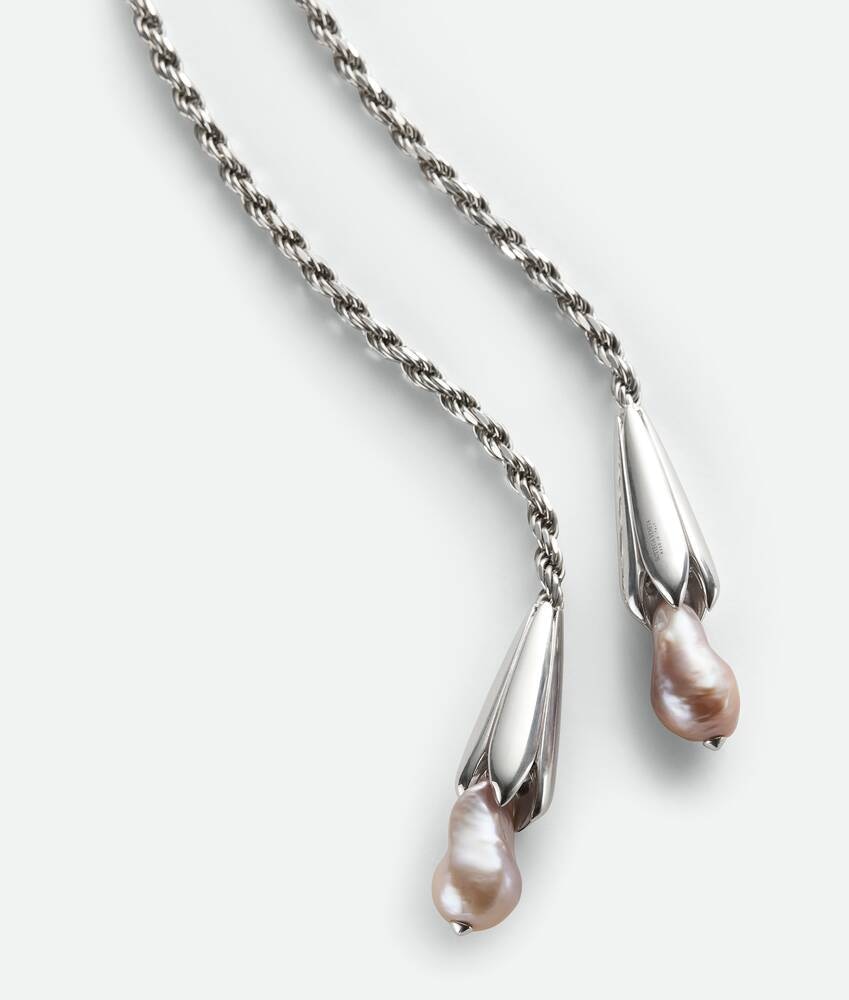 Bottega Veneta Collar Pearl estilo bufanda Venta caliente