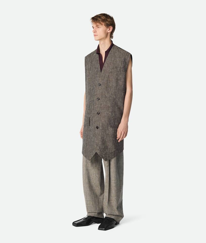 Bottega Veneta Chaleco de viscosa con motas de color Rebajas online