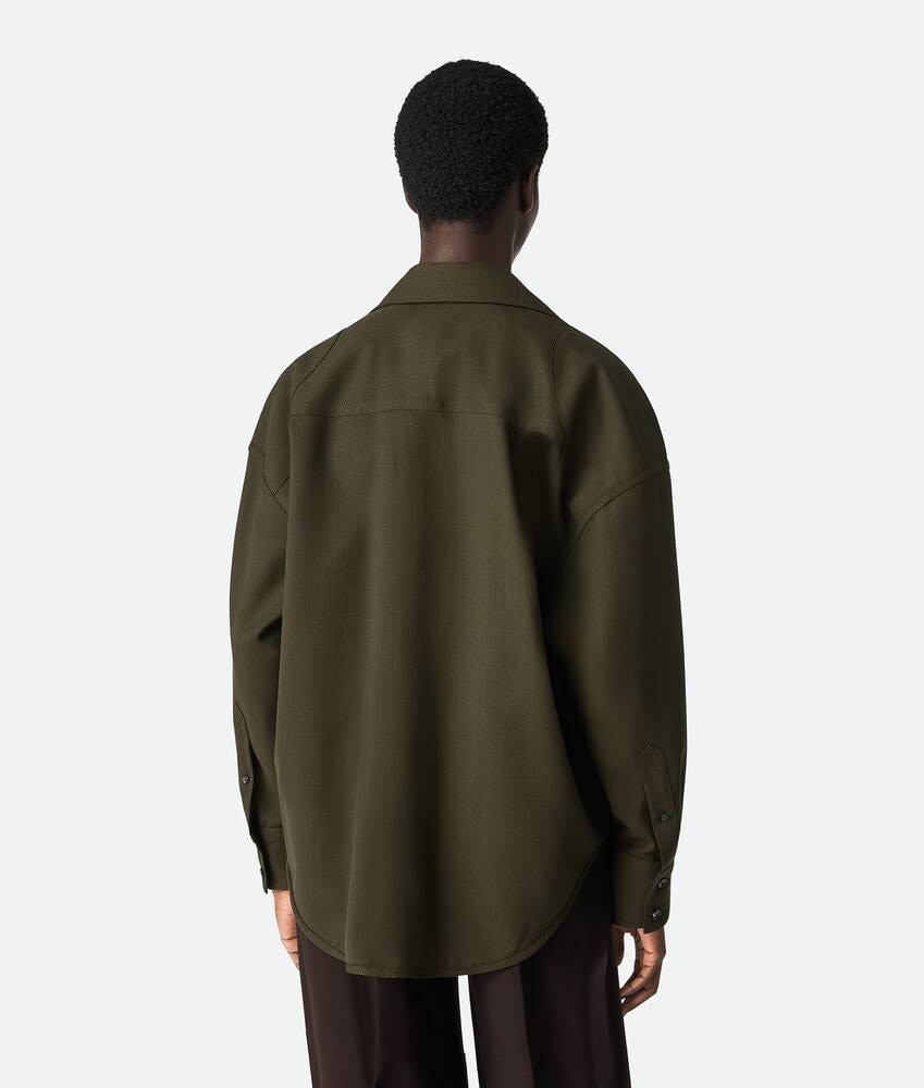 Bottega Veneta Camisa de lana ligera Envío gratis
