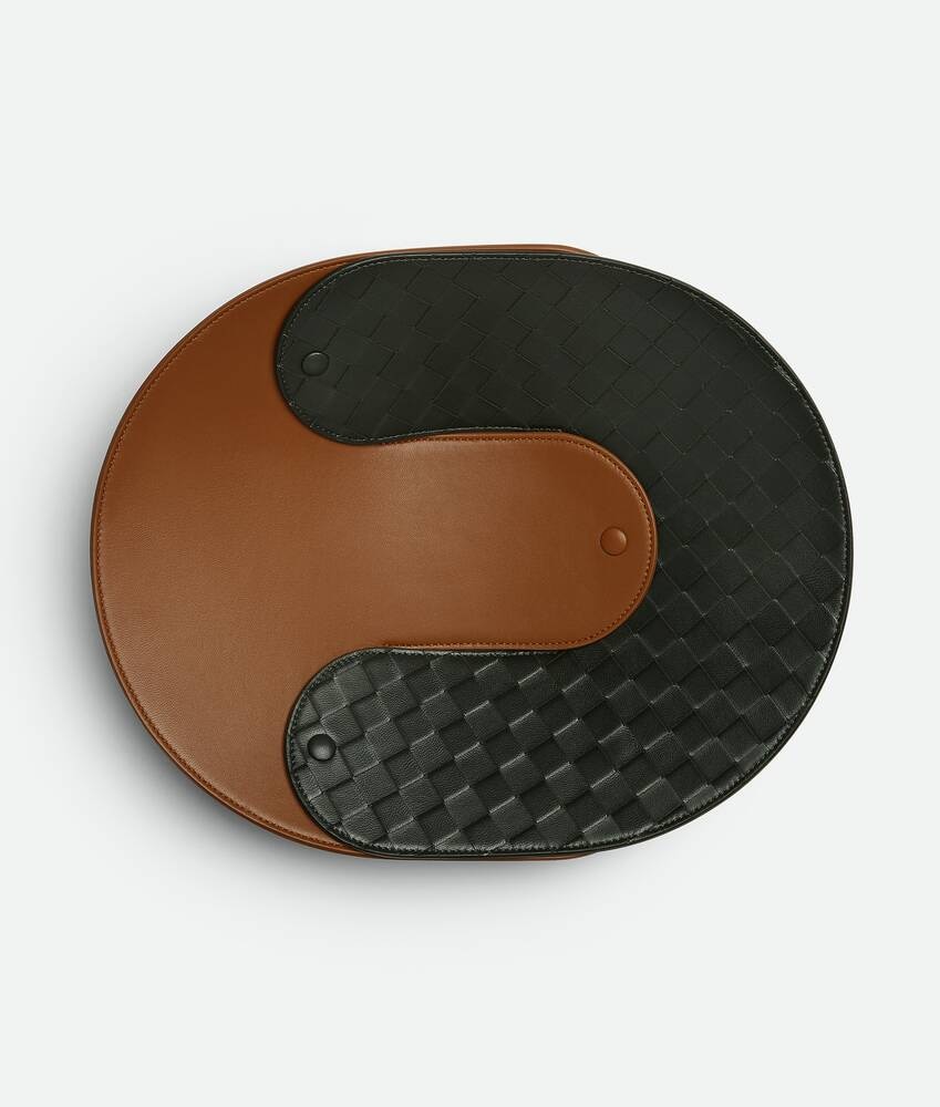 Bottega Veneta Bandeja de piel entrelazada - L Rebajas online