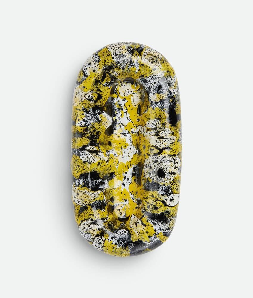 Bottega Veneta Óvalo esmaltado Volcanic Superdescuento