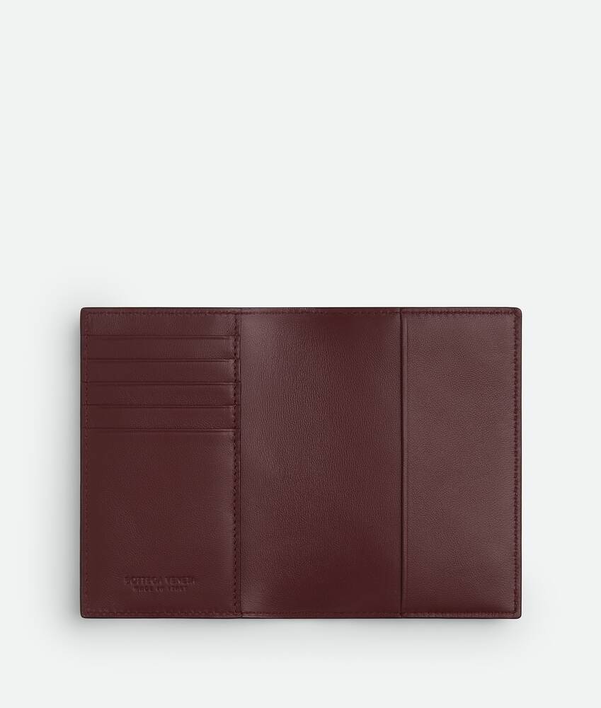 Bottega Veneta Funda para pasaporte Intrecciato Ofertas de temporada