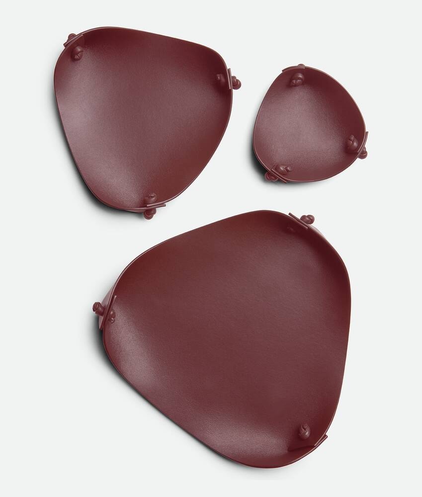 Bottega Veneta Bandeja grande de piel Rebajas online