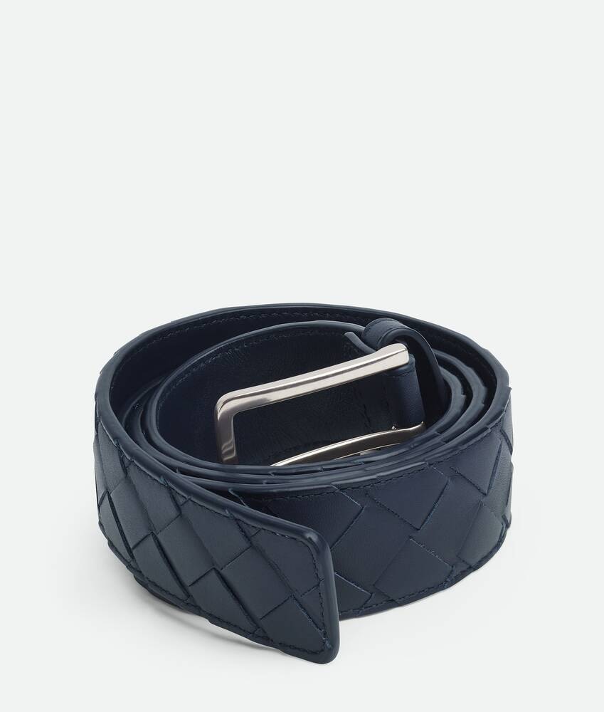 Bottega Veneta Cinturón Intrecciato Venta caliente