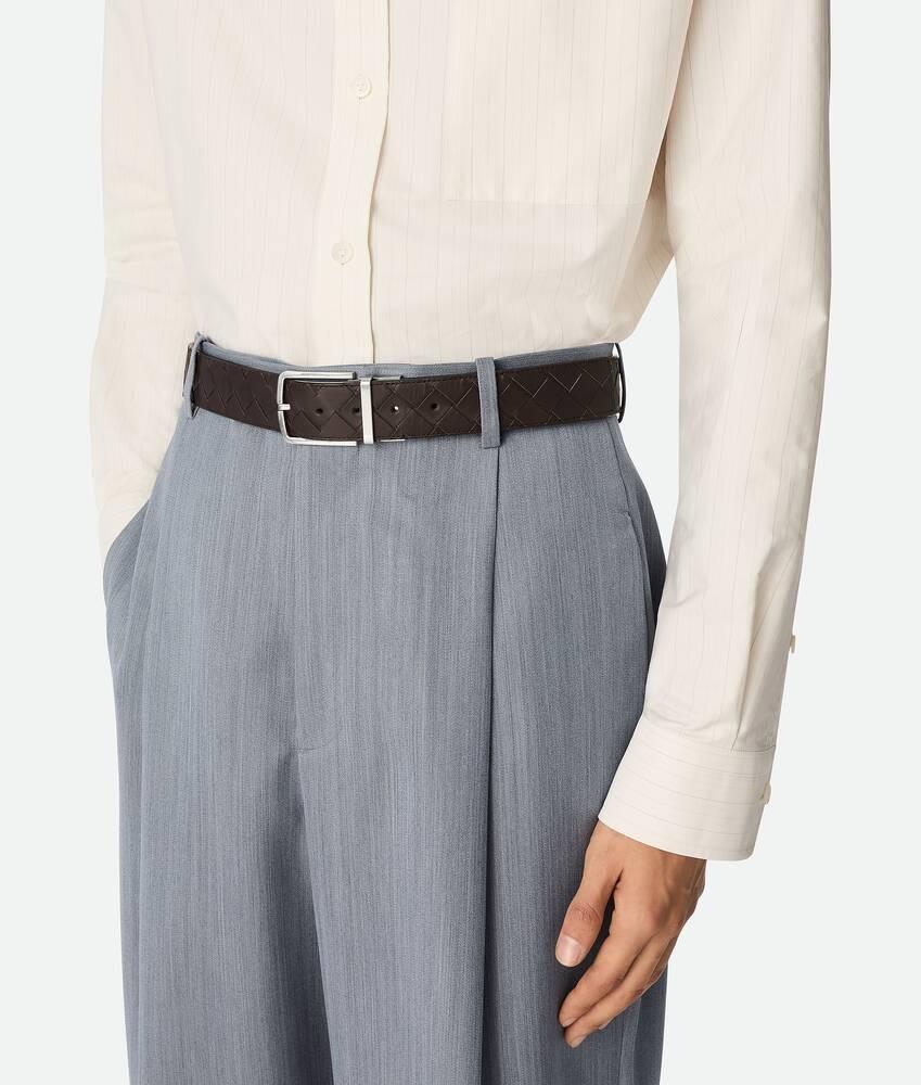 Bottega Veneta Cinturón Reversible Intrecciato Rebajas baratas