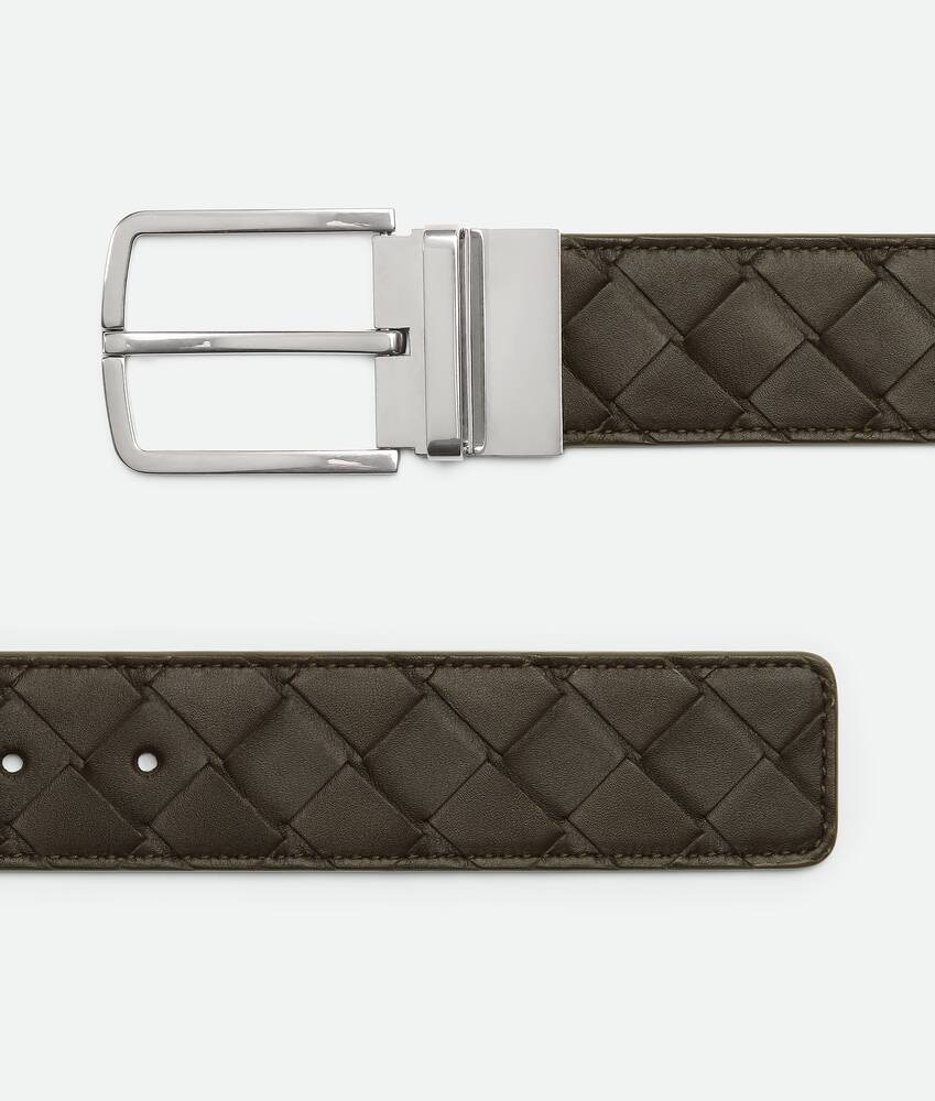 Bottega Veneta Cinturón Reversible Intrecciato Rebajas de fábrica