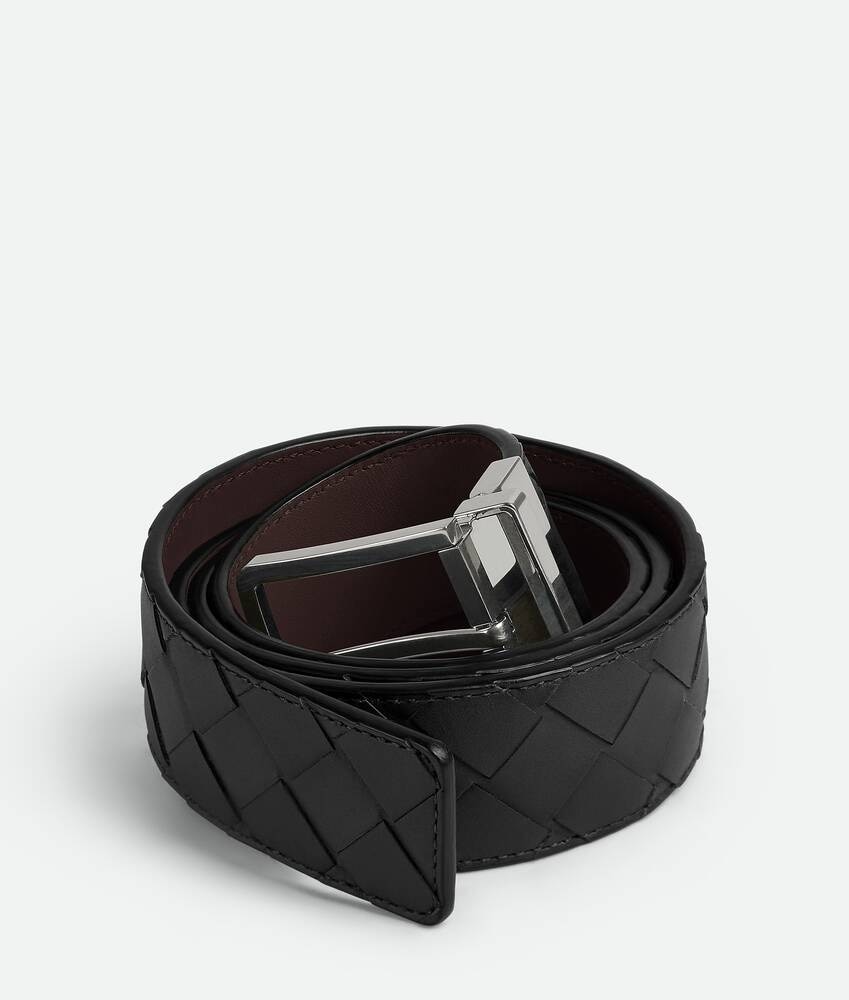 Bottega Veneta Cinturón Reversible Intrecciato Ventas relámpago