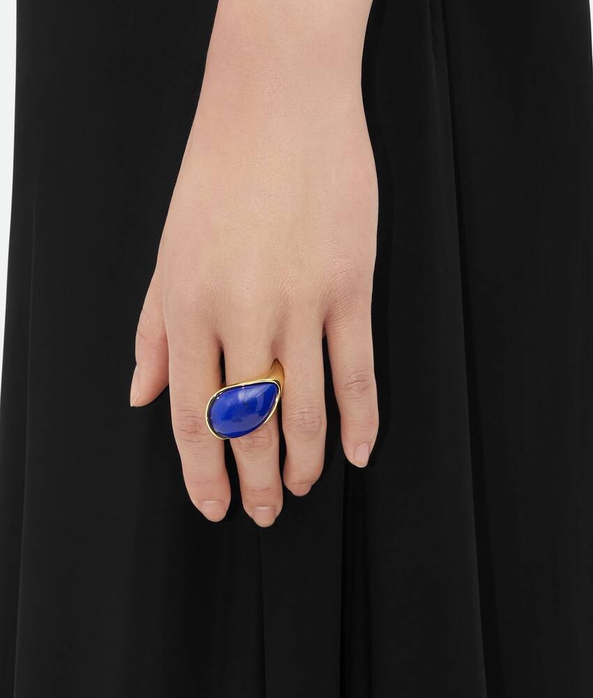 Bottega Veneta Anillo Drop con lapislázuli Rebajas online