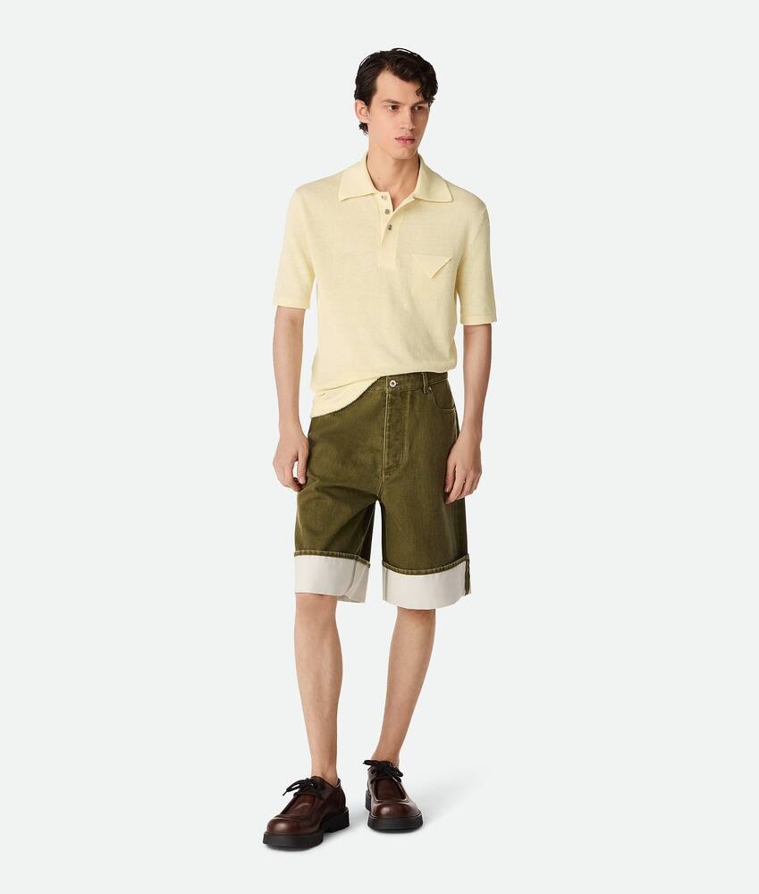 Bottega Veneta Pantalones cortos de denim teñido