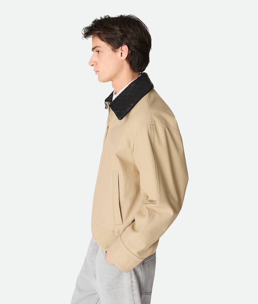 Bottega Veneta Cazadora de sarga de algodón Promoción por tiempo limitado