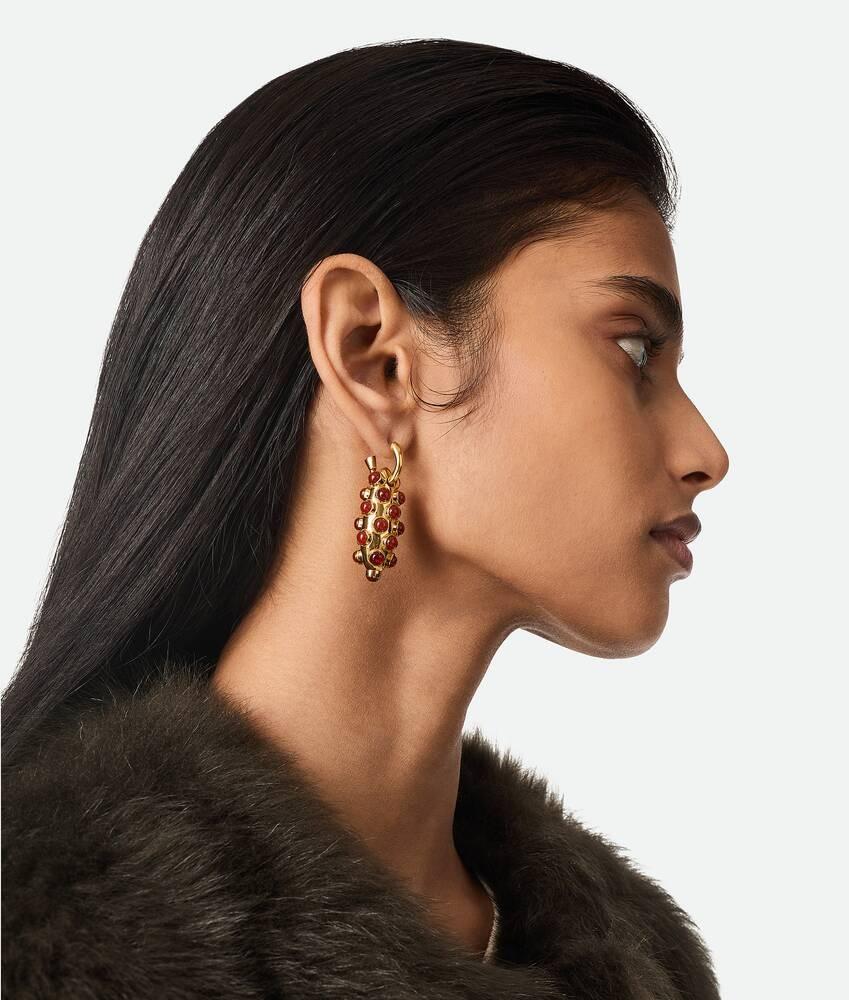 Bottega Veneta Pendientes Ellipse pequeños Última moda