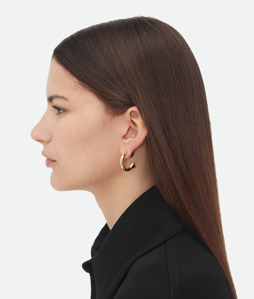 Bottega Veneta Pendientes Ellipse Hoop Grandes ahorros
