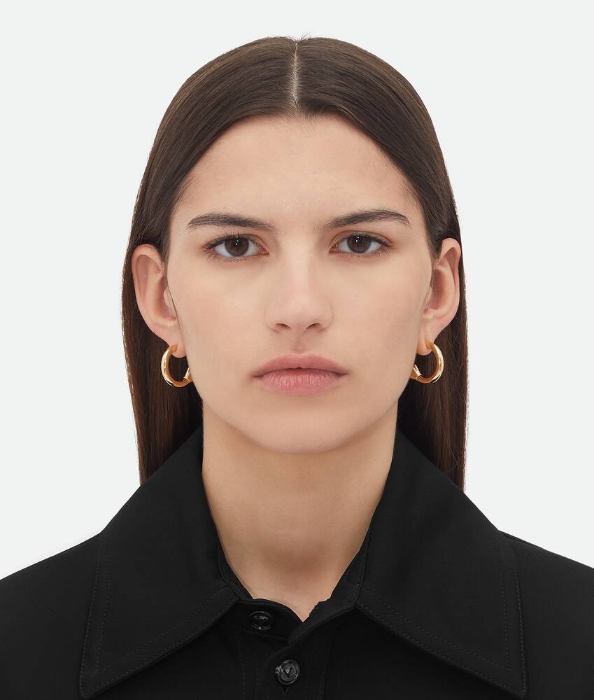 Bottega Veneta Pendientes Ellipse Hoop Grandes ahorros