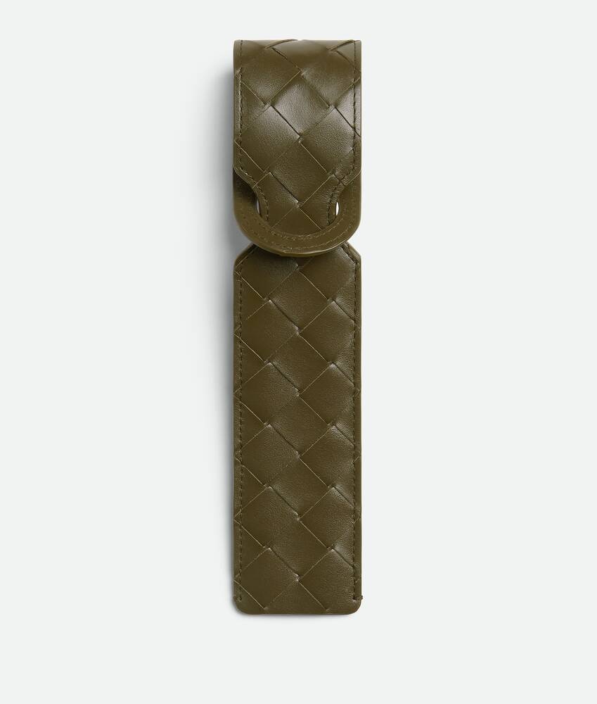 Bottega Veneta Portaetiquetas de equipaje Intrecciato alargado