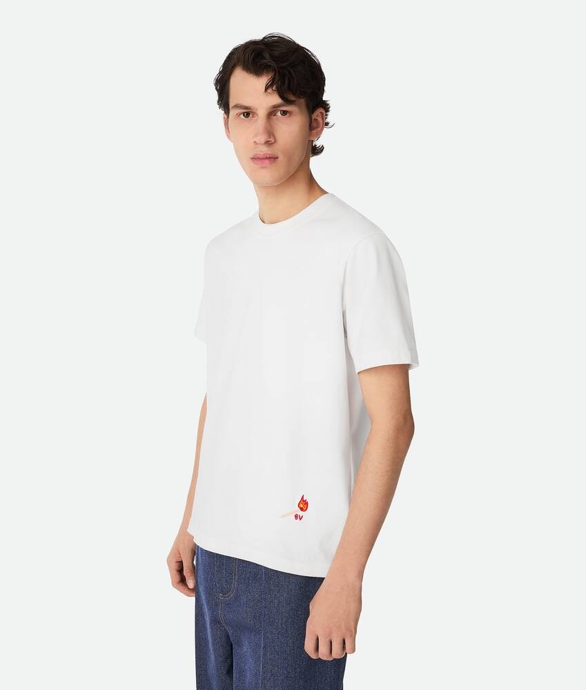 Bottega Veneta Camiseta de punto de algodón Rebajas baratas
