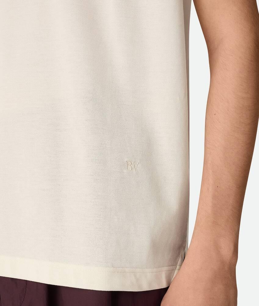 Bottega Veneta Polo de punto de algodón fino Rebajas de fábrica