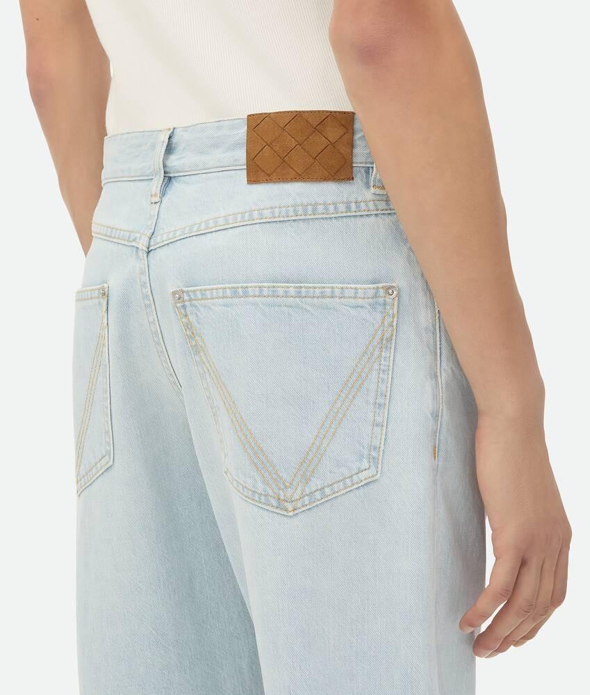 Bottega Veneta Vaqueros rectos con efecto muy desteñido Tienda