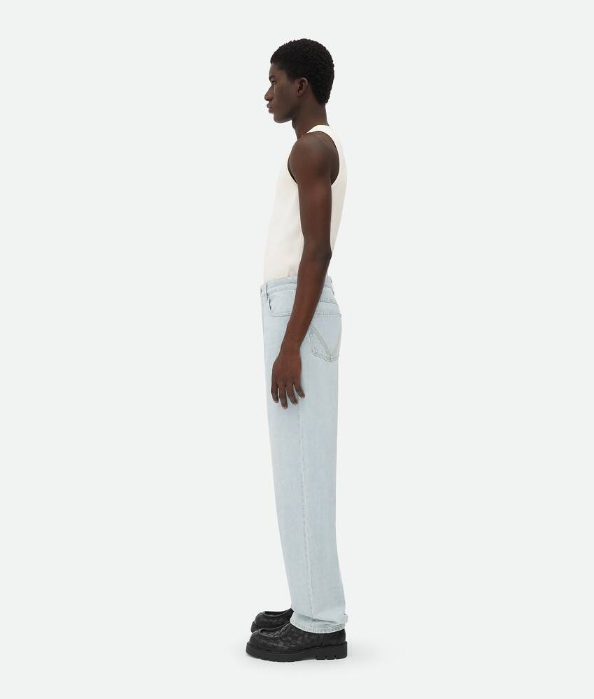Bottega Veneta Vaqueros Wide Leg con efecto muy desteñido Tienda