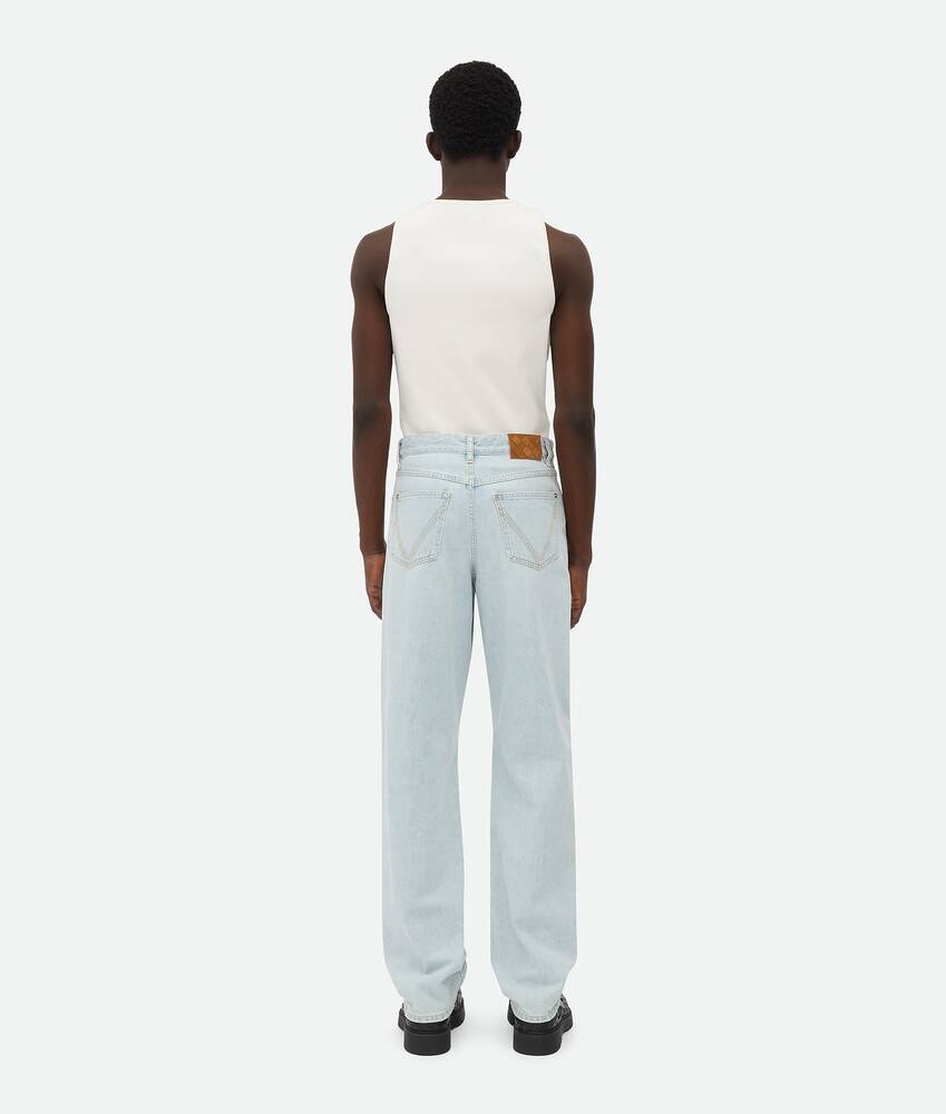 Bottega Veneta Vaqueros Wide Leg con efecto muy desteñido Tienda
