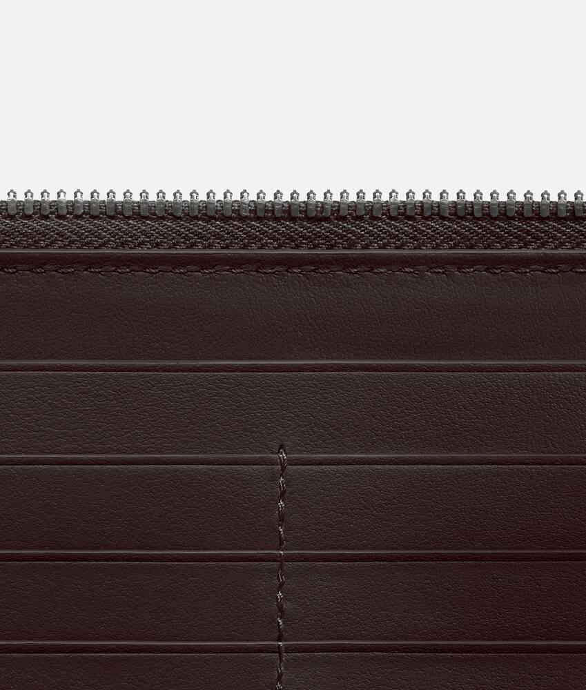 Bottega Veneta Cartera Con Cremallera En El Contorno Intrecciato Precio de fábrica
