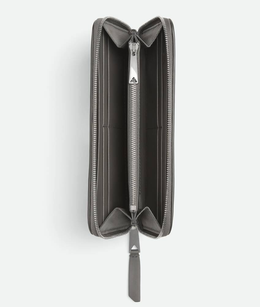 Bottega Veneta Cartera Intrecciato Piccolo con cremallera en el contorno Superdescuento