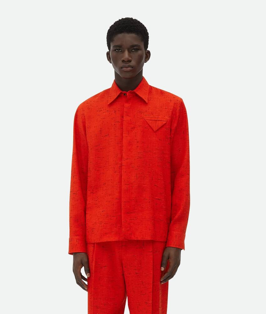 Bottega Veneta Camisa de viscosa y seda Venta caliente