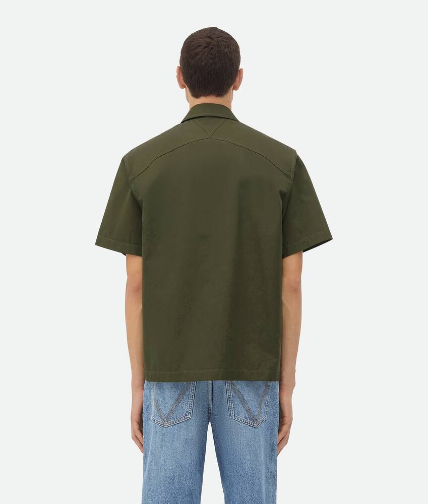 Bottega Veneta Camisa de sarga de algodón ligero Rebajas de fábrica