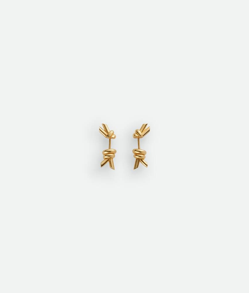 Bottega Veneta Pendientes de botón Knot