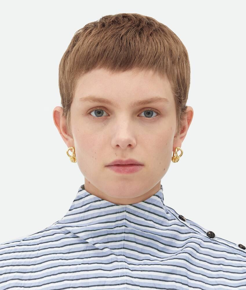 Bottega Veneta Pendientes de aro Knot Últimos 2 días