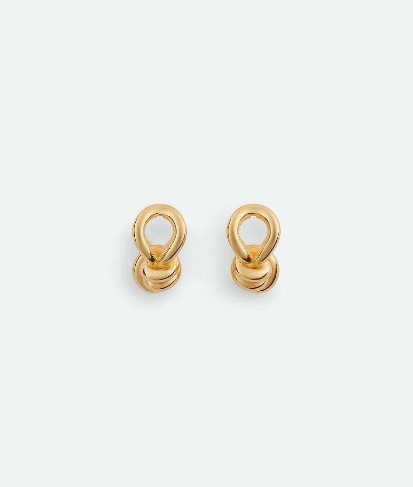 Bottega Veneta Pendientes de aro Knot Últimos 2 días