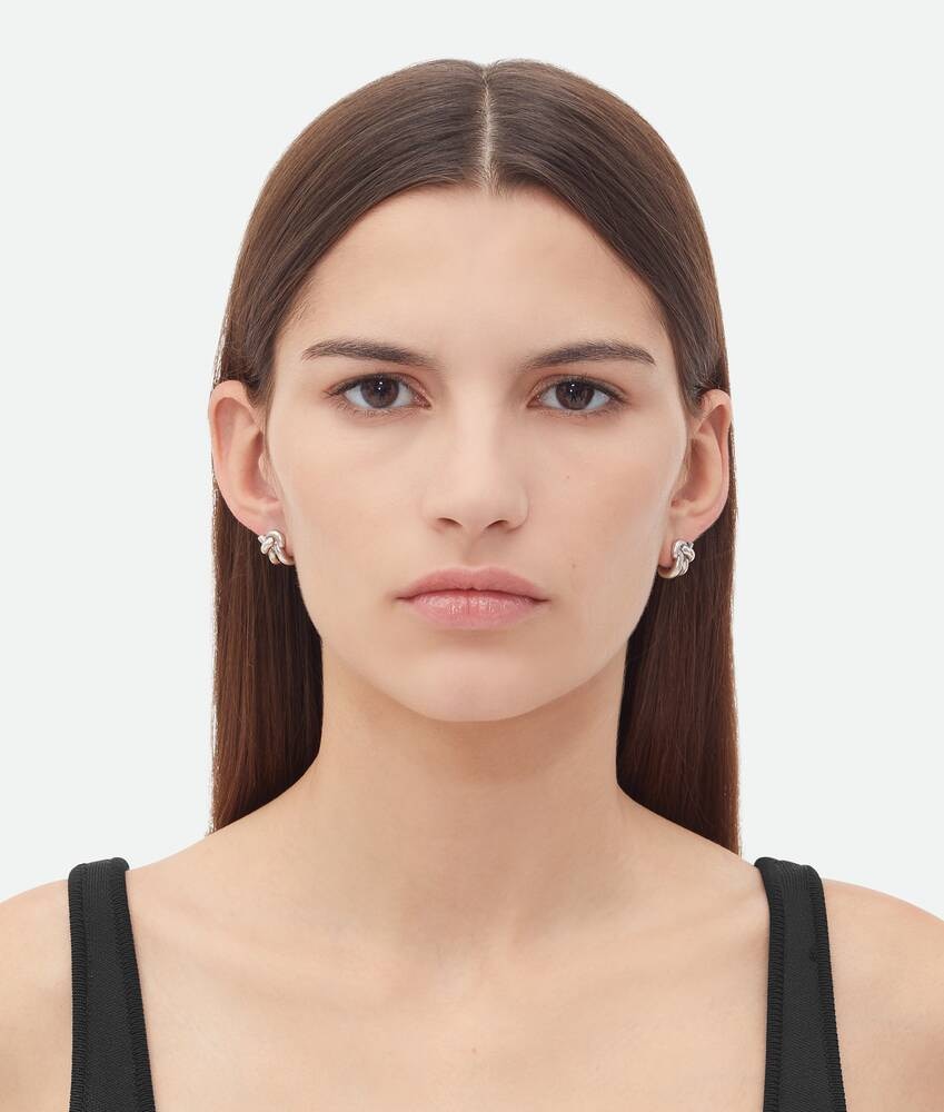 Bottega Veneta Pendientes Knot Precio de fábrica