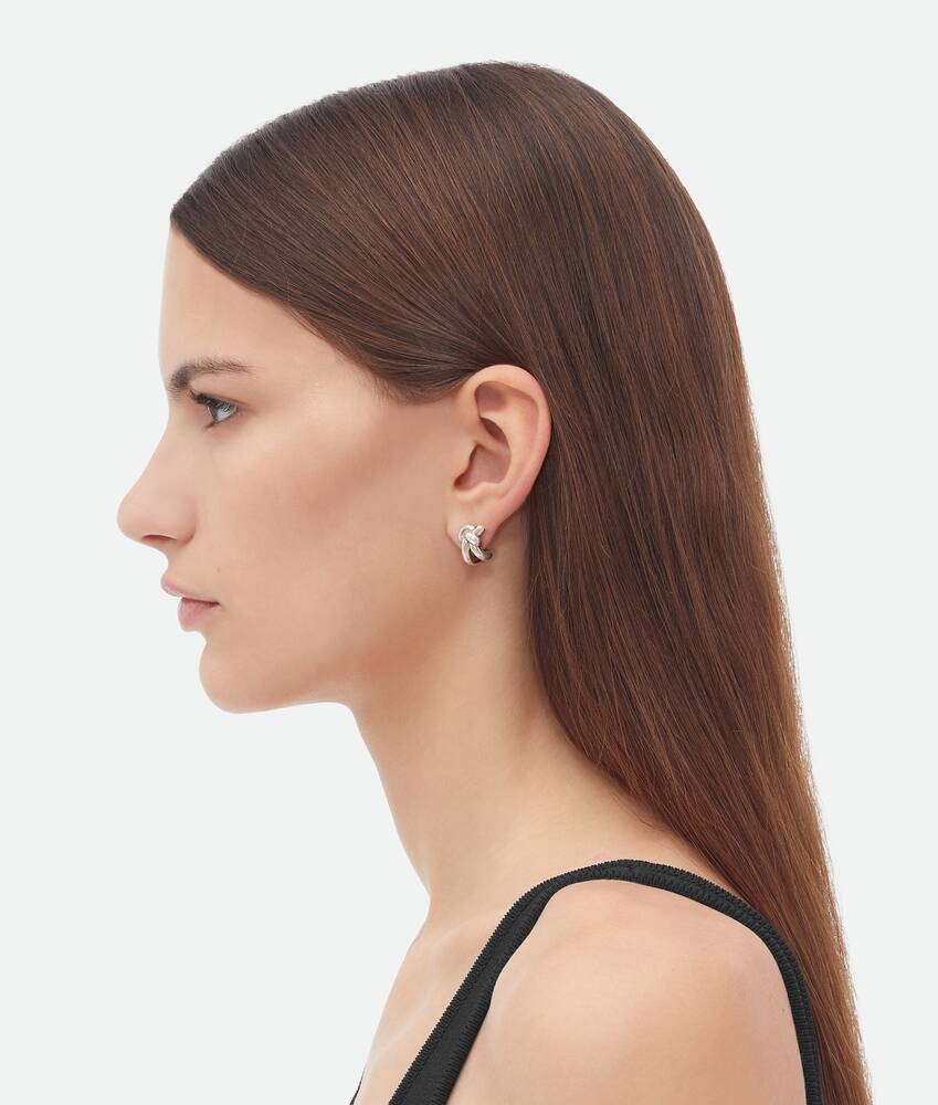 Bottega Veneta Pendientes Knot Precio de fábrica
