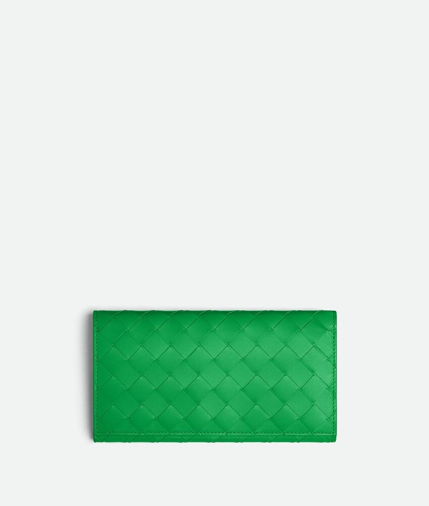 Bottega Veneta Cartera Larga Con Monedero Intrecciato Solo queda un día