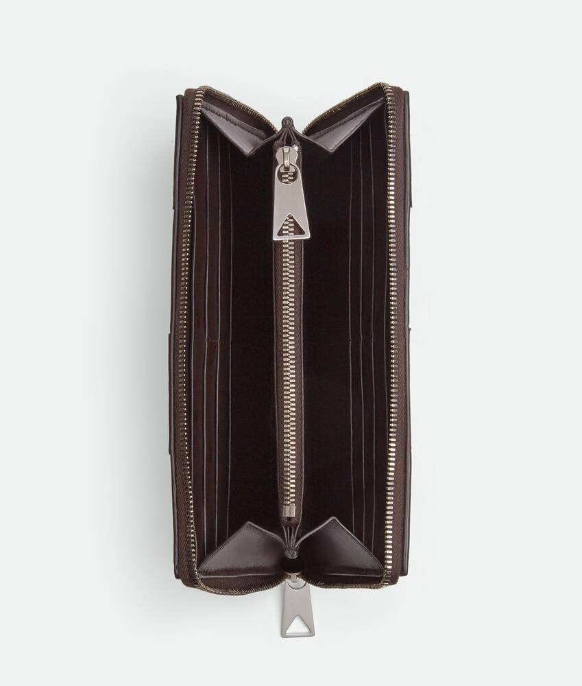 Bottega Veneta Cartera Con Cremallera En El Contorno Cassette Superdescuento