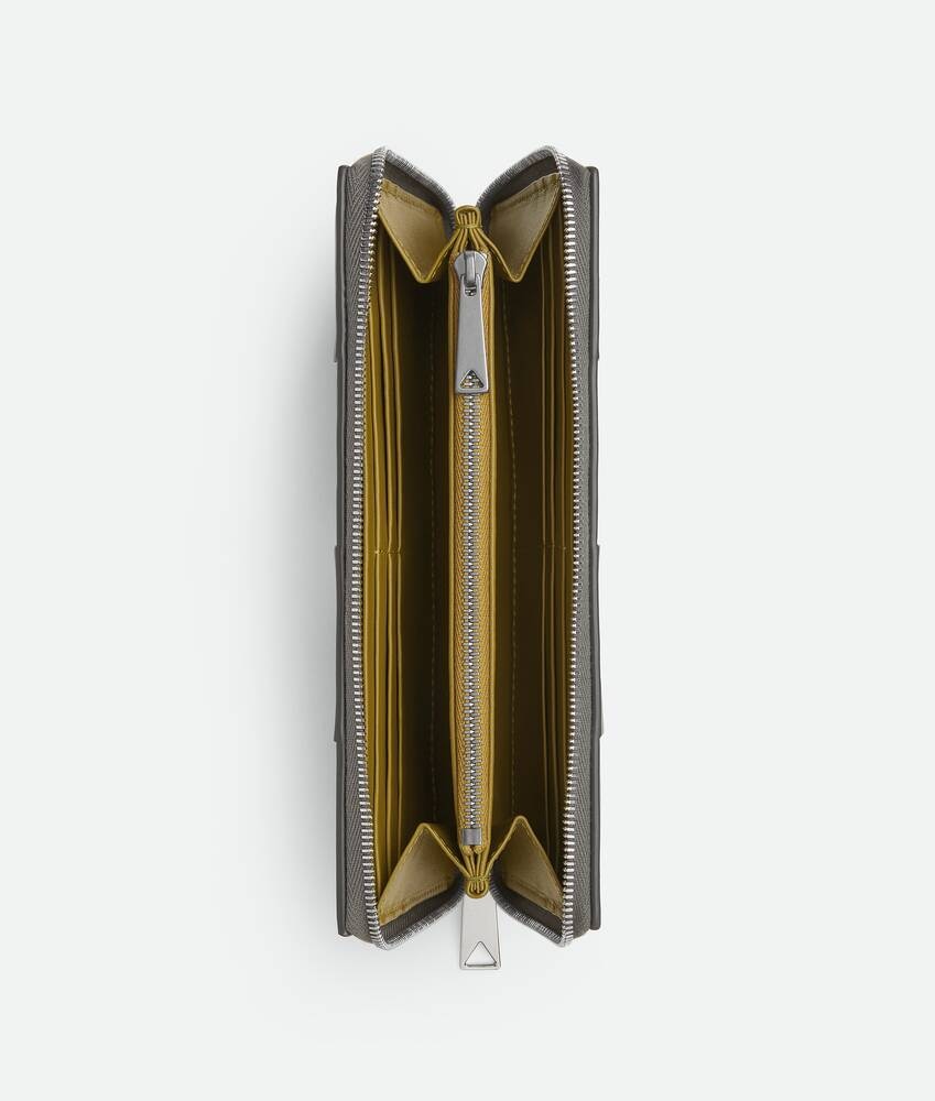 Bottega Veneta Cartera con cremallera en el contorno Cassette Grandes descuentos