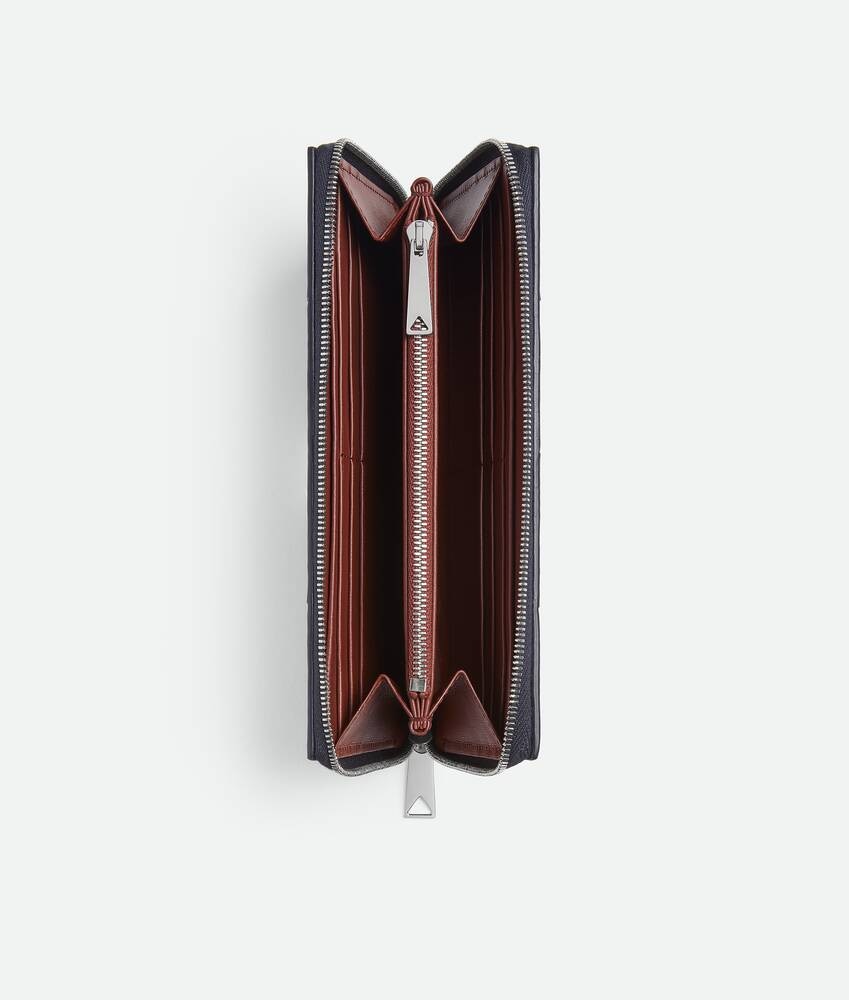 Bottega Veneta Cartera con cremallera en el contorno Cassette Liquidación