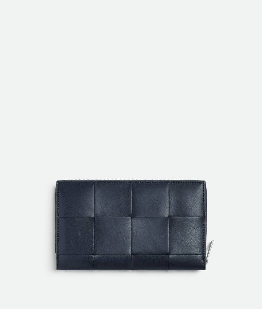 Bottega Veneta Cartera con cremallera en el contorno Cassette Liquidación