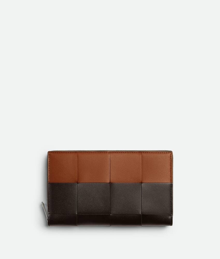 Bottega Veneta Cartera con cremallera en el contorno Cassette